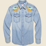 Barstow Western Shirt - Snake Hawk - Fort Lonesome - STAG Provisions - Tops - L/S Woven - Other Pattern