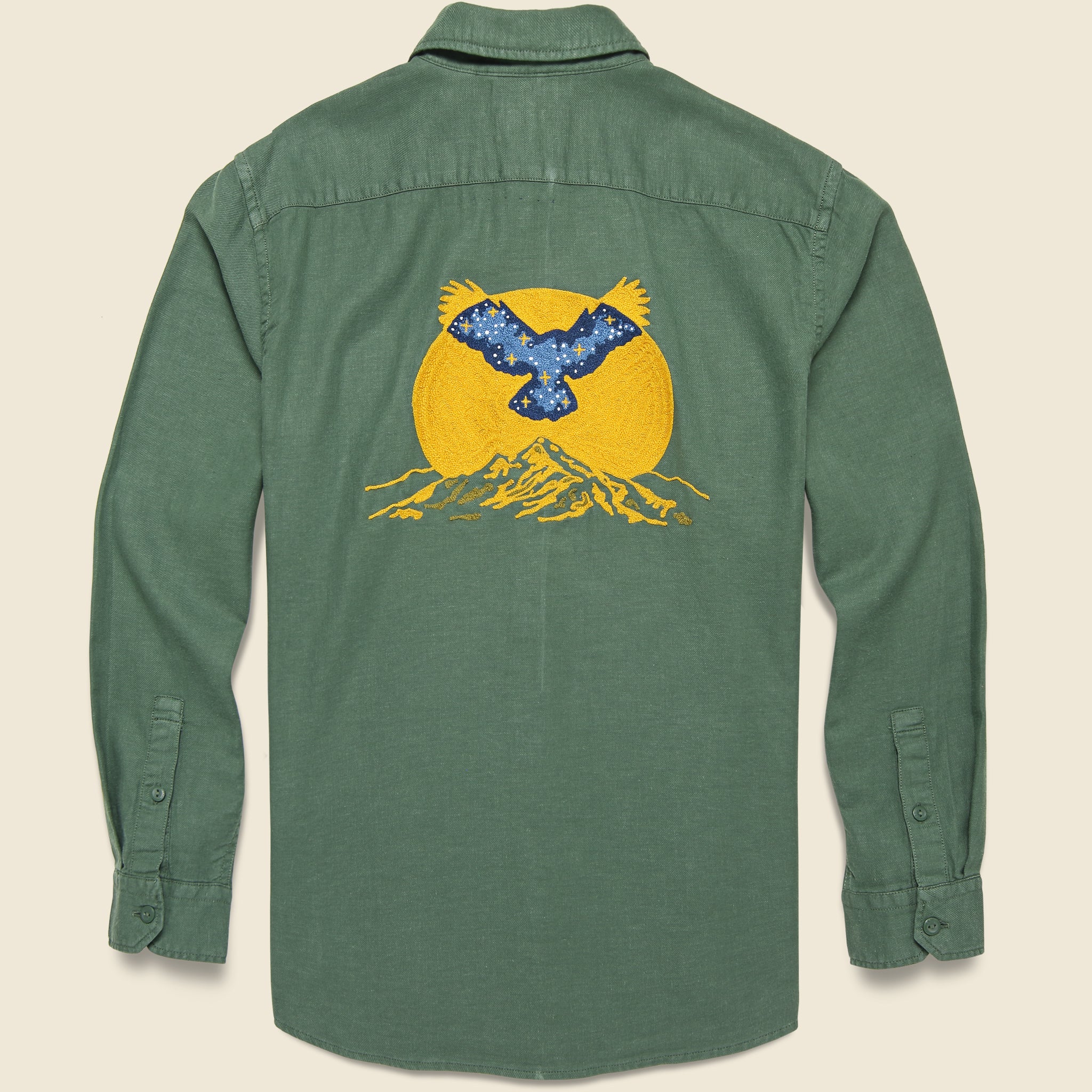 Jackson Worker Shirt - Flying Owl - Fort Lonesome - STAG Provisions - Tops - L/S Woven - Other Pattern
