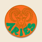 Astrology Patch - Aries - Fort Lonesome - STAG Provisions - Accessories - Patches