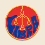 Astrology Patch - Libra - Fort Lonesome - STAG Provisions - Accessories - Patches