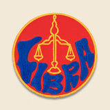 Astrology Patch - Libra - Fort Lonesome - STAG Provisions - Accessories - Patches
