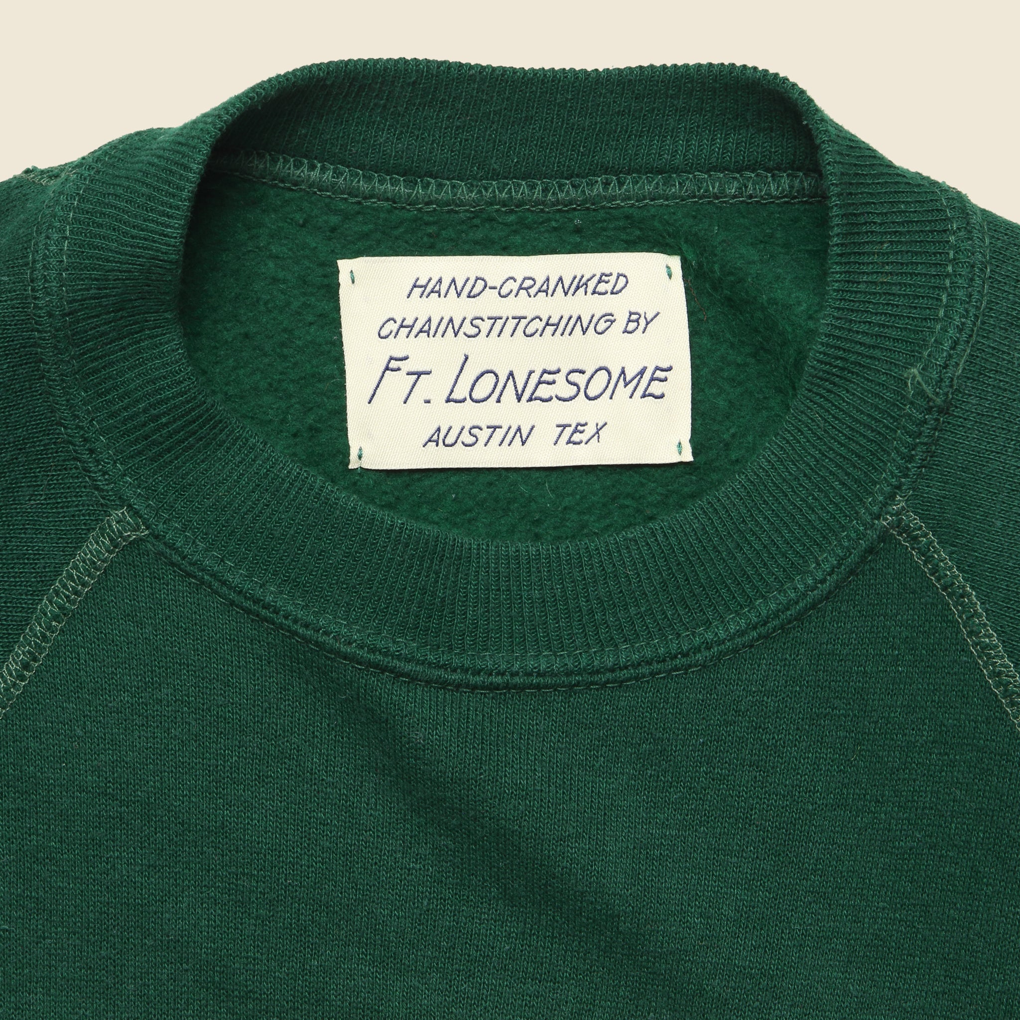 Green Skulls Sweatshirt - Fort Lonesome - STAG Provisions - Tops - Fleece / Sweatshirt