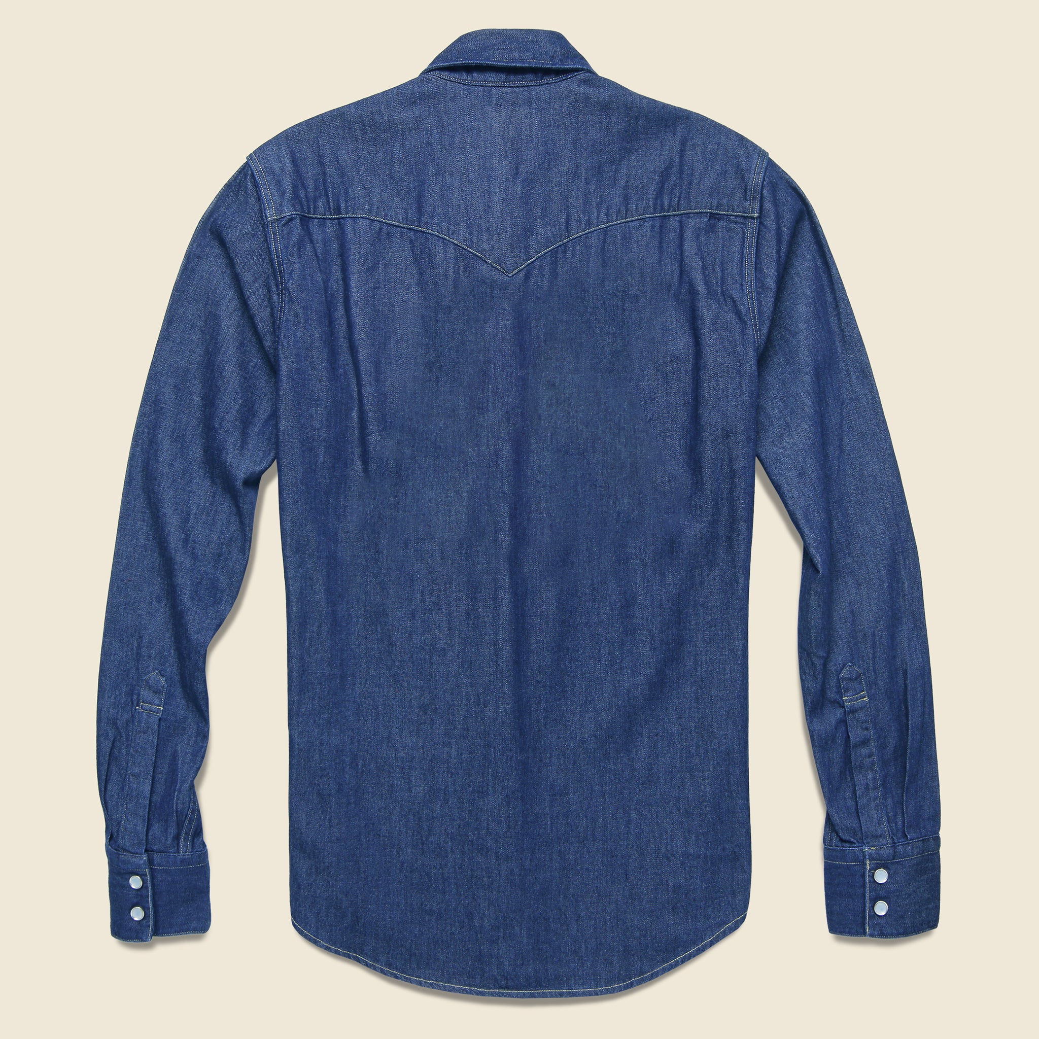 
                          Ft. Lonesome x STAG Sun Denim Western Shirt - Fort Lonesome - STAG Provisions - Tops - L/S Woven - Other Pattern
                        