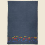 Large Wool Blanket - Mountain Landscape - Fort Lonesome - STAG Provisions - Gift - Blankets