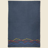 Large Wool Blanket - Mountain Landscape - Fort Lonesome - STAG Provisions - Gift - Blankets