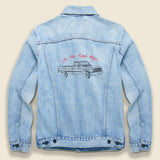 On the Road Again Trucker Jacket - Light Wash - Future Vagabond - STAG Provisions - Outerwear - Coat / Jacket