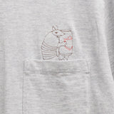 Armadillo Tee - Heather Grey - Future Vagabond - STAG Provisions - Tops - S/S Tee - Graphic