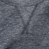 Dual Knit Crew Sweatshirt - Washed Black - Faherty - STAG Provisions - Tops - Fleece / Sweatshirt