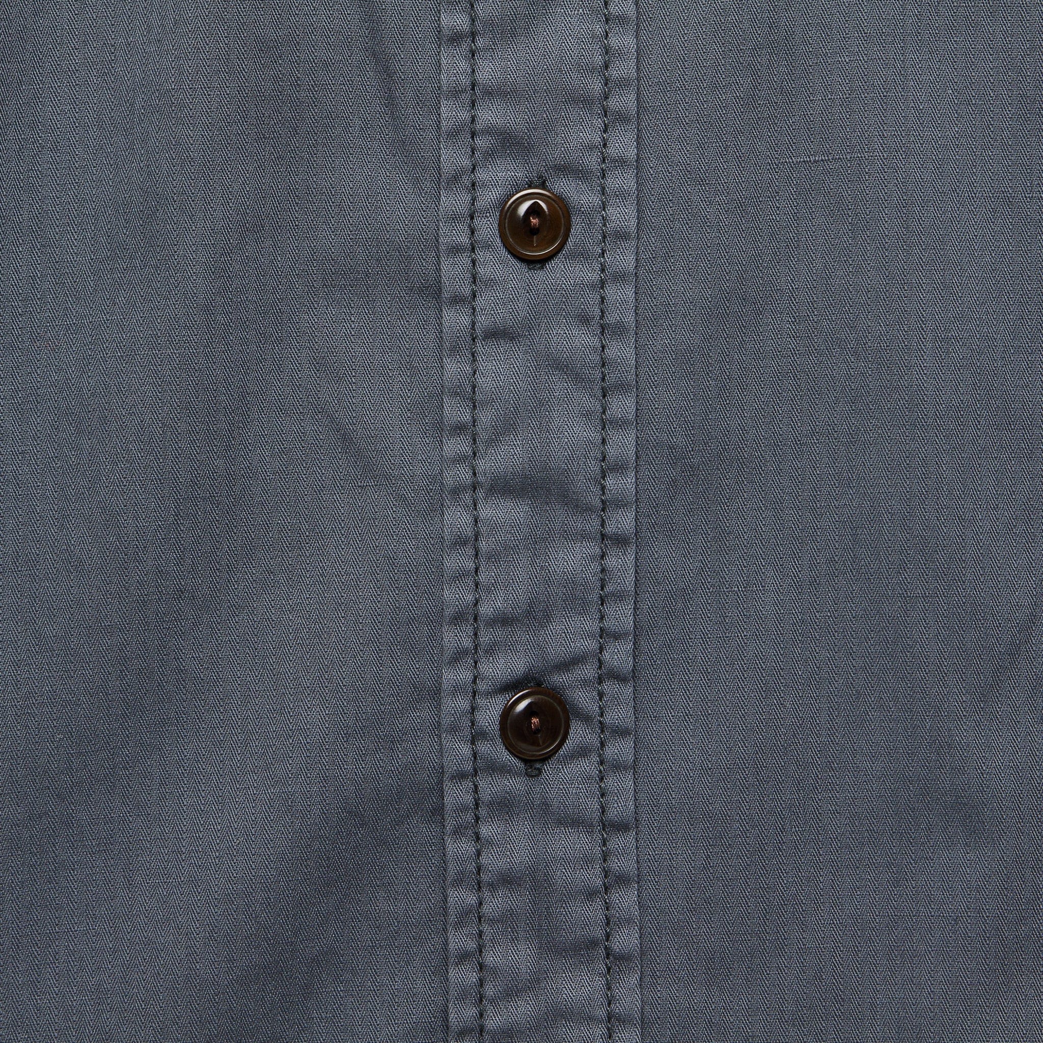 Washed Chino Shirt - Midnight - Faherty - STAG Provisions - Tops - L/S Woven - Solid