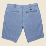 Asbury Railroad Stripe Short - Indigo - Faherty - STAG Provisions - Shorts - Striped