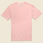 Garment Dye Pocket Tee - Summer Pink - Faherty - STAG Provisions - Tops - S/S Tee