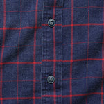 Windowpane Ventura Shirt - Indigo/Red - Faherty - STAG Provisions - Tops - L/S Woven - Plaid