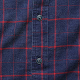 Windowpane Ventura Shirt - Indigo/Red - Faherty - STAG Provisions - Tops - L/S Woven - Plaid