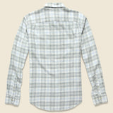 Signature Washed Twill Shirt - Grey/Cream - Faherty - STAG Provisions - Tops - L/S Woven - Plaid