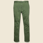 Stretch Canvas Trouser - Hunter Green - Faherty - STAG Provisions - Pants - Twill
