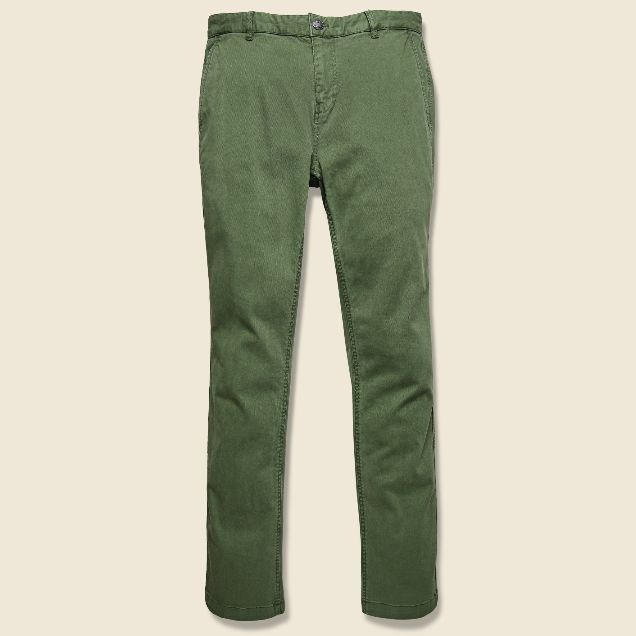 Stretch Canvas Trouser - Hunter Green - Faherty - STAG Provisions - Pants - Twill