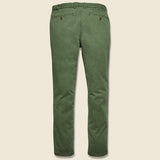 Stretch Canvas Trouser - Hunter Green - Faherty - STAG Provisions - Pants - Twill