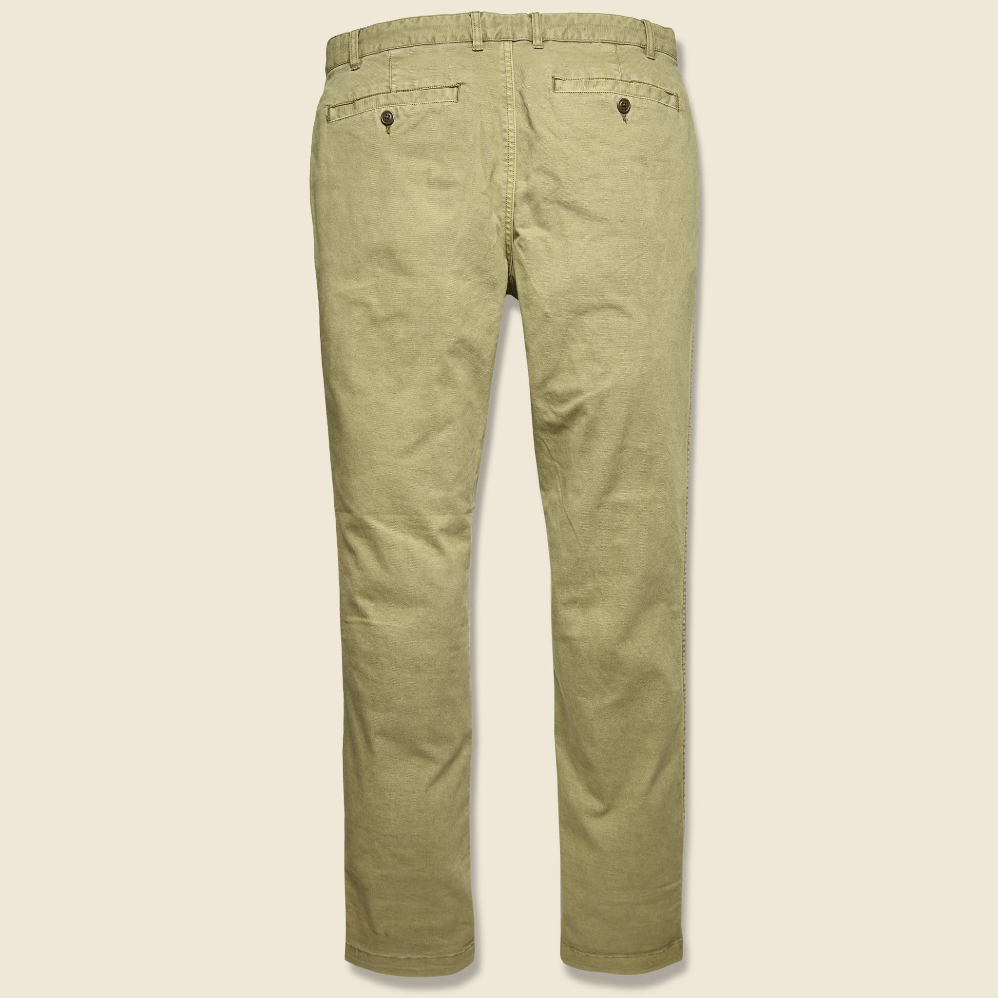 Comfort Canvas Trouser - Dusty Khaki - Faherty - STAG Provisions - Pants - Twill