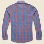 Reversible Belmar Shirt - Indigo/Red Plaid - Faherty - STAG Provisions - Tops - L/S Woven - Plaid