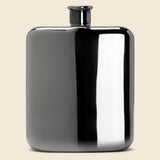 Polished Flask - Gunmetal Black - Barware - STAG Provisions - Gift - Glassware / Barware