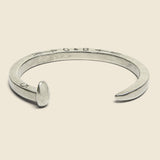 The Original Railroad Spike Cuff - Silver Oxide - Giles & Brother - STAG Provisions - Accessories - Cuffs