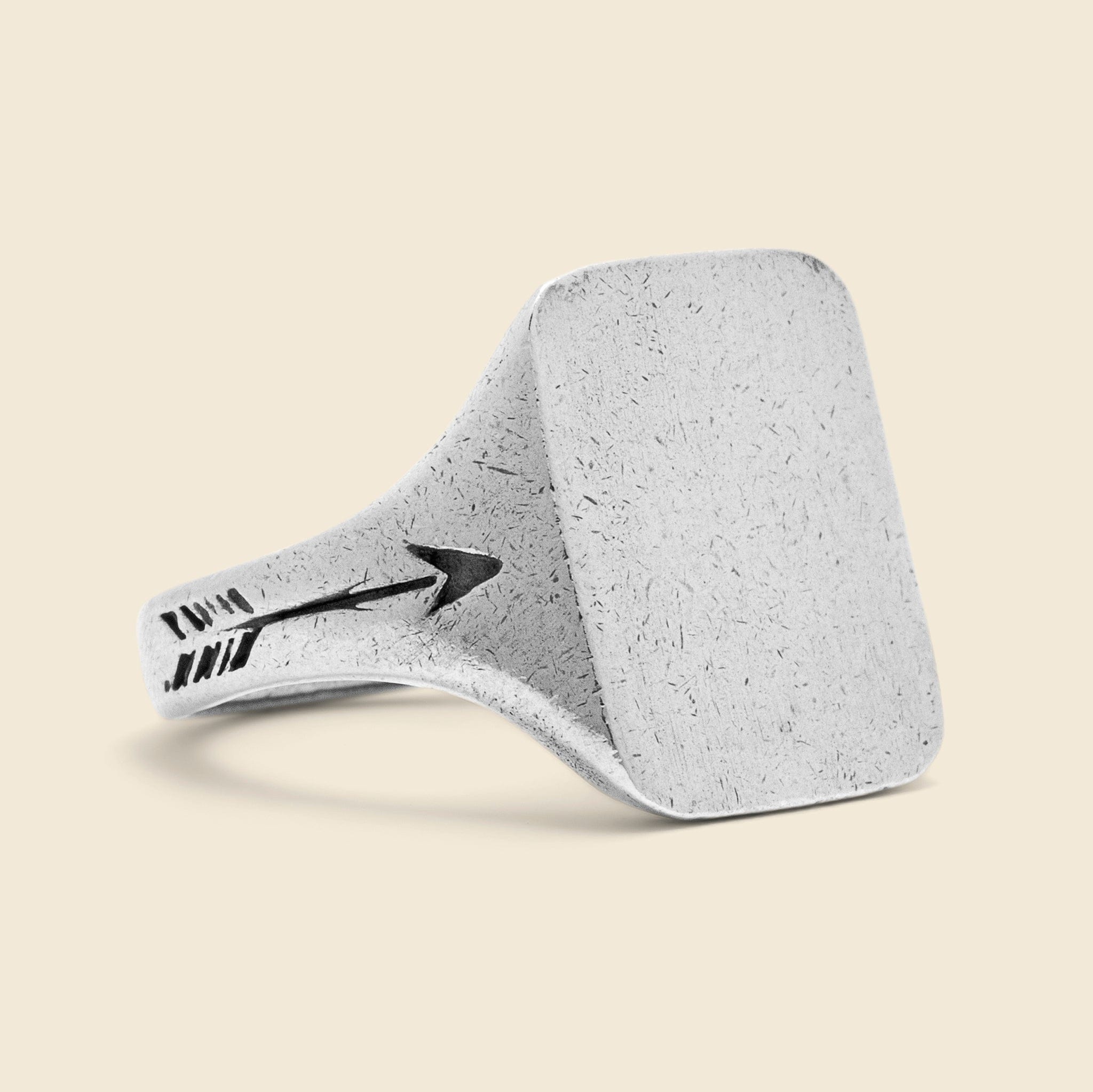 The Rectangle Signet Ring - Silver - Giles & Brother - STAG Provisions - Accessories - Rings
