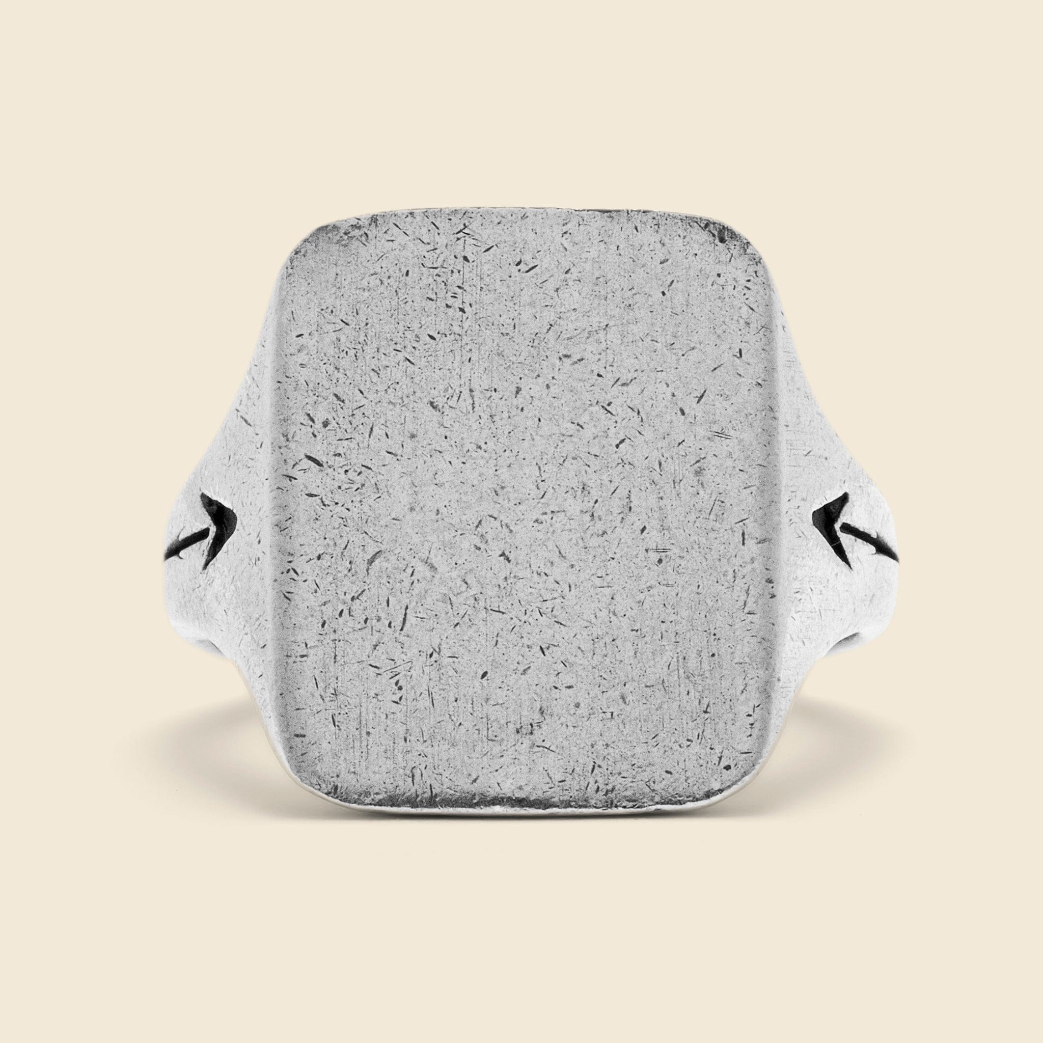 The Rectangle Signet Ring - Silver - Giles & Brother - STAG Provisions - Accessories - Rings