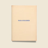 "KARAOKE SONGS" Leather Journal - Natural - Paper Goods - STAG Provisions - Gift - Stationery