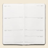 2021 Embossed Leather Pocket Datebook - Emerald Crocodile - Paper Goods - STAG Provisions - Gift - Stationery