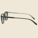 Kinney 47mm - Matte Black/Semi-Flat Blue Smoke - Garrett Leight - STAG Provisions - Accessories - Eyewear