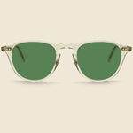Hampton 46mm - Champagne/Green - Garrett Leight - STAG Provisions - Accessories - Eyewear