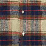Slub Check Shirt - Tan Indigo - Gitman Vintage - STAG Provisions - Tops - L/S Woven - Plaid