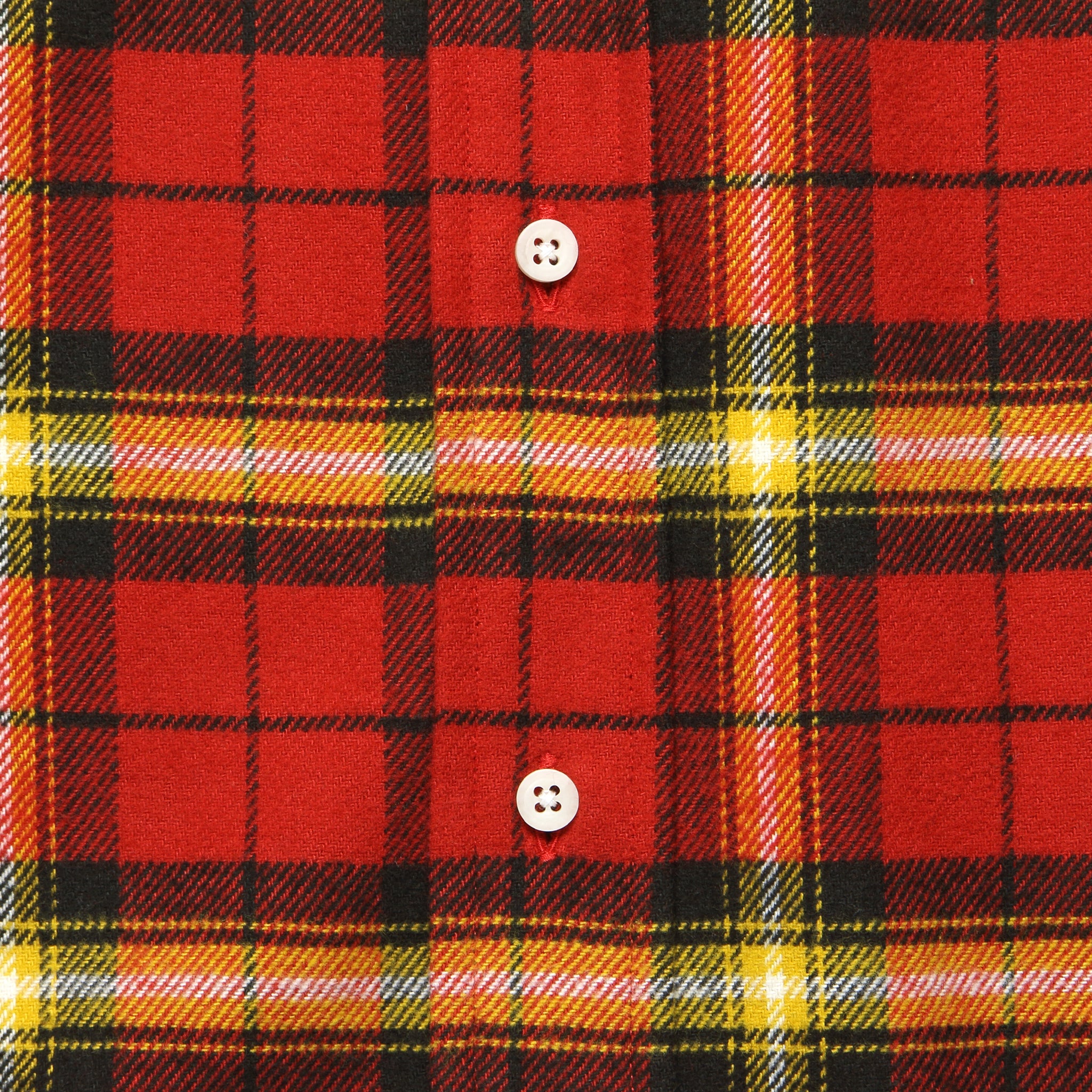 High-density Twill Shirt - Red - Gitman Vintage - STAG Provisions - Tops - L/S Woven - Plaid