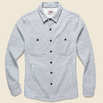 Bayswater Fleece CPO Overshirt - Light Blue Heather - Grayers - STAG Provisions - Tops - L/S Woven - Overshirt