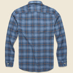 Nevill Heritage Flannel - Blue/Orange Plaid - Grayers - STAG Provisions - Tops - L/S Woven - Plaid