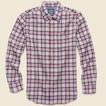 Milbank Heritage Flannel Shirt - Gray/Red - Grayers - STAG Provisions - Tops - L/S Woven - Plaid