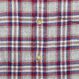 Milbank Heritage Flannel Shirt - Gray/Red - Grayers - STAG Provisions - Tops - L/S Woven - Plaid