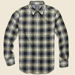 Mason Heritage Flannel Shirt - Khaki/ Black - Grayers - STAG Provisions - Tops - L/S Woven - Plaid
