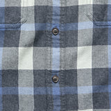 Keats 3-Ply Jaspe Shirt - Blue Plaid - Grayers - STAG Provisions - Tops - L/S Woven - Plaid