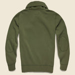 Fleece Military Shawl Pullover - Fatigue - Grayers - STAG Provisions - Tops - Fleece / Sweatshirt