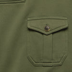 Fleece Military Shawl Pullover - Fatigue - Grayers - STAG Provisions - Tops - Fleece / Sweatshirt