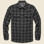 Plaid Armadale Double Cloth Shirt - Charcoal Grey - Grayers - STAG Provisions - Tops - L/S Woven - Plaid