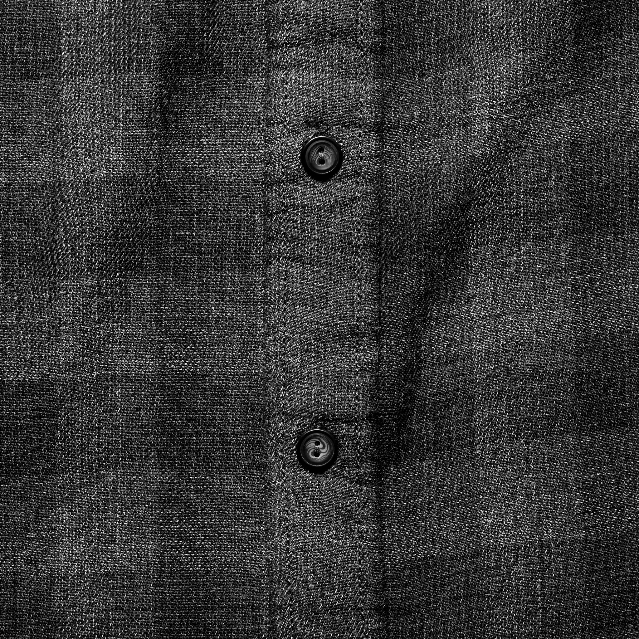 Plaid Armadale Double Cloth Shirt - Charcoal Grey - Grayers - STAG Provisions - Tops - L/S Woven - Plaid