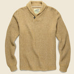 Belmont Plaited Shawl Pullover - Caramel - Grayers - STAG Provisions - Tops - Sweater