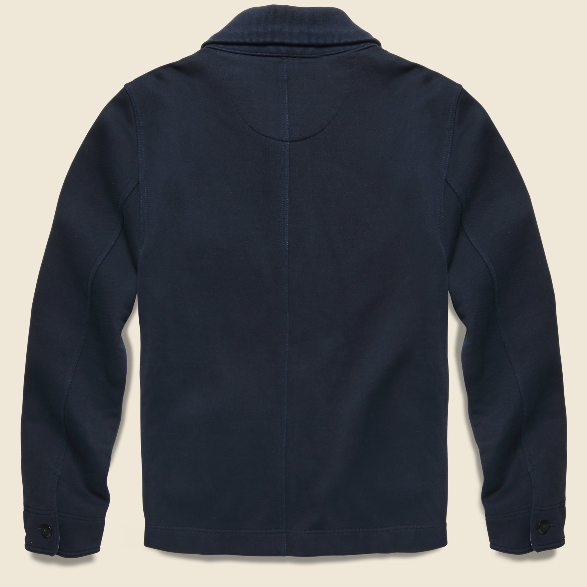 Melville Fleece Knacket - Navy - Grayers - STAG Provisions - Outerwear - Coat / Jacket