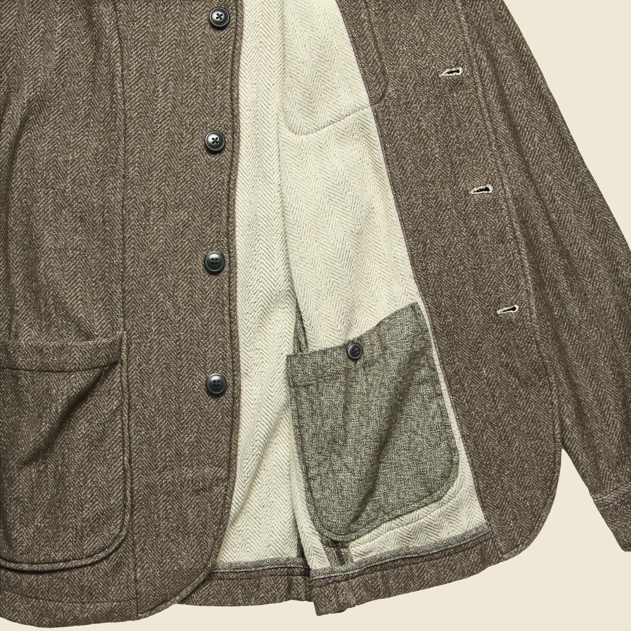 Albemarle Herringbone Knit Blazer - Burnt Umber - Grayers - STAG Provisions - Suiting - Sport Coat