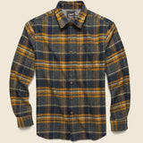 Marvel Jaspe Heritage Flannel - Tobacco Grey - Grayers - STAG Provisions - Tops - L/S Woven - Plaid