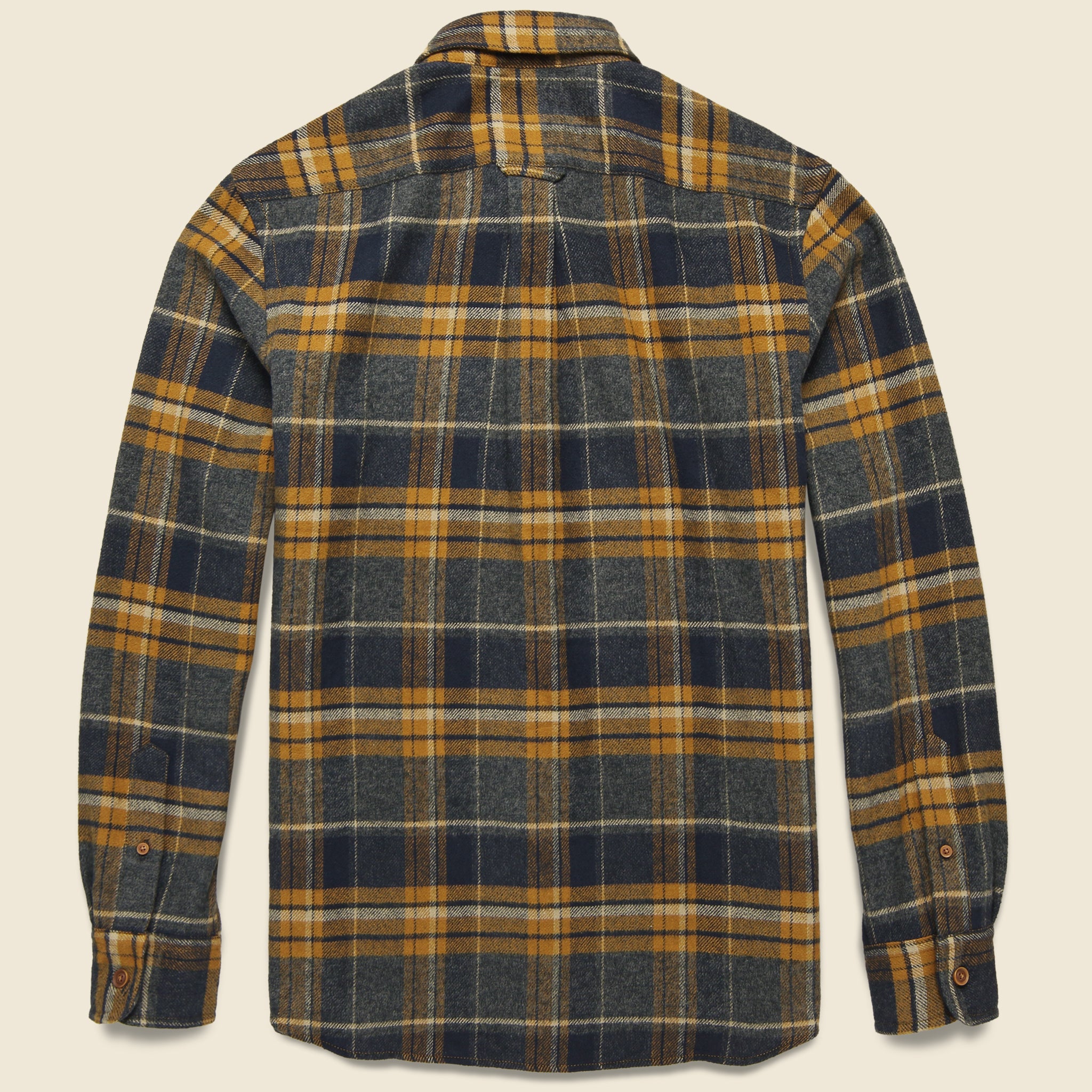Marvel Jaspe Heritage Flannel - Tobacco Grey - Grayers - STAG Provisions - Tops - L/S Woven - Plaid