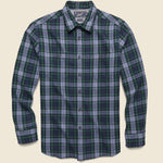 Rexford Mid-weight Plaid Shirt - Green/Blue - Grayers - STAG Provisions - Tops - L/S Woven - Plaid