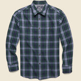 Rexford Mid-weight Plaid Shirt - Green/Blue - Grayers - STAG Provisions - Tops - L/S Woven - Plaid